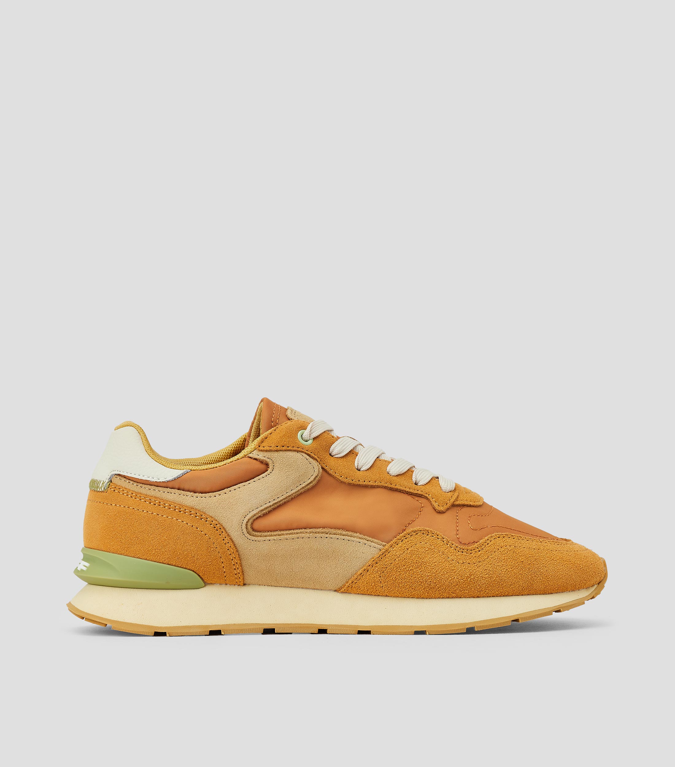 Tenis casuales City Retro en piel y textil Hombre